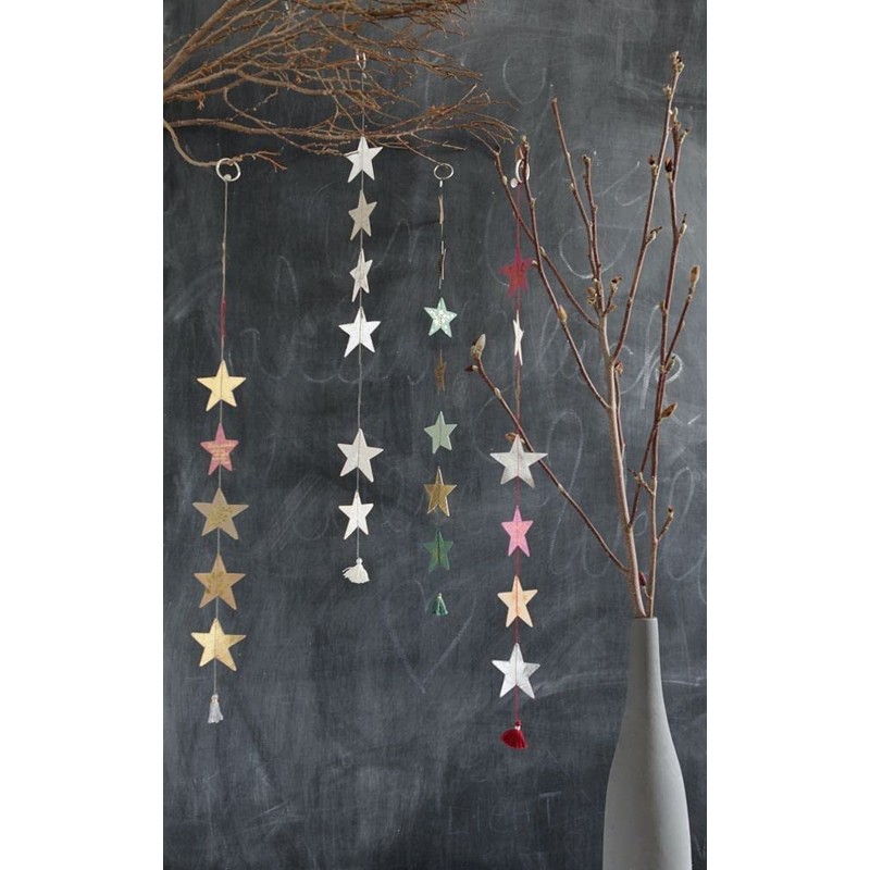 Good old Friends Winter Star Necklace – Red/Silver