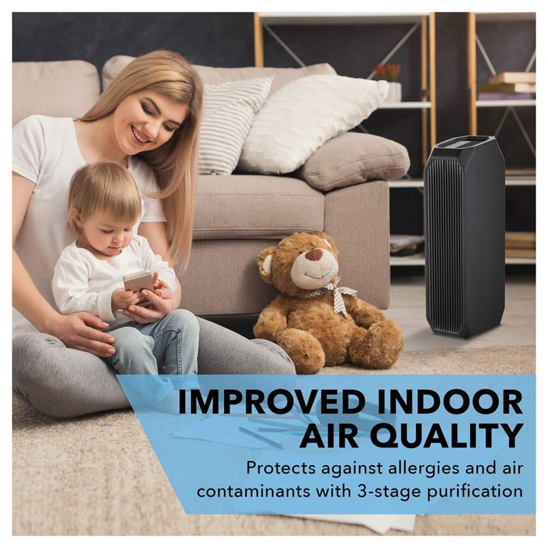 Air Purifier with UV LED Germicidal Light