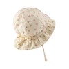 Sterntaler Girls' Children's Cotton Printed Hat with Flowers, natural, 51