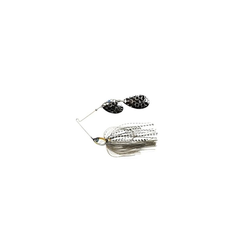 Dstyle Dα-SPINNER BAIT Double Indiana (DI) 3/8oz Brown Shad