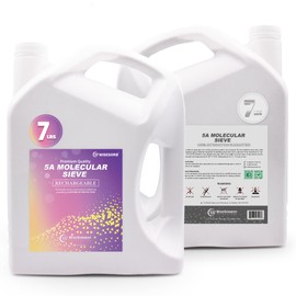 Wisesorb 21 LBS 5A Molecular Sieve Desiccant Beads, Reusable Dessicant Dehumidifiers Desiccant Moisture Absorber, 3 Pack of 7 LBS