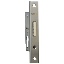 WSS Latch Lock/Backset 34 mm/Cuff, 160 mm, Stainless Steel/Pack of 1