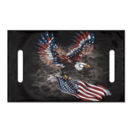 YewattlesAmerican with Eagle Lucky Golf Cart Seat Cover Golf Cart Accessories Seat Towel Blanket Easy to Clean Install Machine Washable Suitable for All Seasons Decor