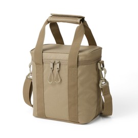 MUJI 84383151 Insulated Bag, Beige, Size M, 8.7 x 7.9 x 5.9 inches (22 x 20 x 15 cm)