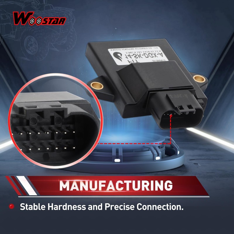 WOOSTAR 18 Pin Motorcycle CDI Unit ECU Ignition Module Replacement