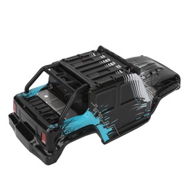 Vbestlife RC Body Shell Cover, Exact Size, Remote Control Body Accessories, Fits SCY 16103PRO 1/16 RC Car (Blue)