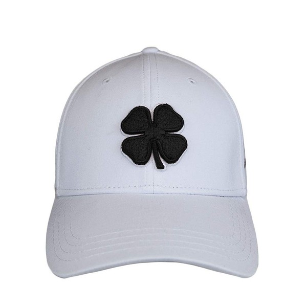 Black Clover New Live Lucky BC Style #1 White/Black Fitted Small/Medium Hat/Cap