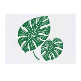 'Monstera Leaves' Temporary Tattoo - Water Resistant, Skin-Safe, Non-Toxic Transfer (TO00084671)