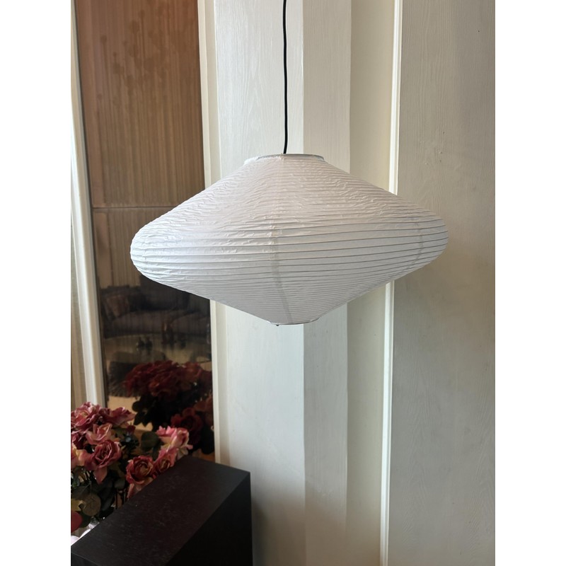 JjTavwi 19.69" Pendant Paper Lantern Lamps, (50cm) Rice Hanging Light