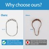 MENGJINGO 12PCS Wide Shower Curtain Hooks Rings, Rust Proof Stainless