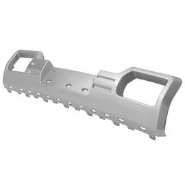 KUAFU Front Bumper Skid Plate Compatible with 2014 2015 GMC Sierra 1500 Painted Silvery Plastic