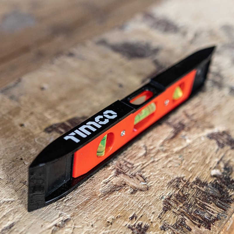 TIMCO - Toolbox Spirit Level - Plastic (Size 225mm -