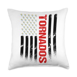 Storm Hunter Designs Meteorologist Tornado Fan Chaser Weather Throw Pillow, 18x18, Multicolor