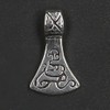 Germanic Axe Pendant 925 Sterling Silver Jewellery, Measure: 2cm in
