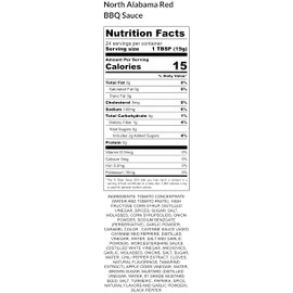 Premium | North Alabama Red BBQ Sauce | Crafted in Small Batches | 12 fl. oz. Flavor Lock Bottle | Sassier than your average sauce.