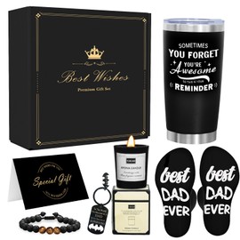 YTOOK Father's Day Gift Set, Fathers Day Gift from Daughter Son, Best Gifts for Dad, Dad Christmas Birthday Gifts, Presents for New First Time Dad