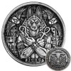 Egyptian Myth Azrael Anubis Werewolf Hobo Coin, Ancient Coins Silver