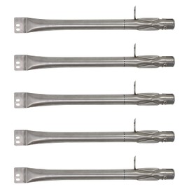 UpStart Components 5-Pack BBQ Gas Grill Tube Burner Replacement Parts for Outdoor Gourmet SRGG51103 - Compatible Barbeque Stainless Steel Pipe Burners