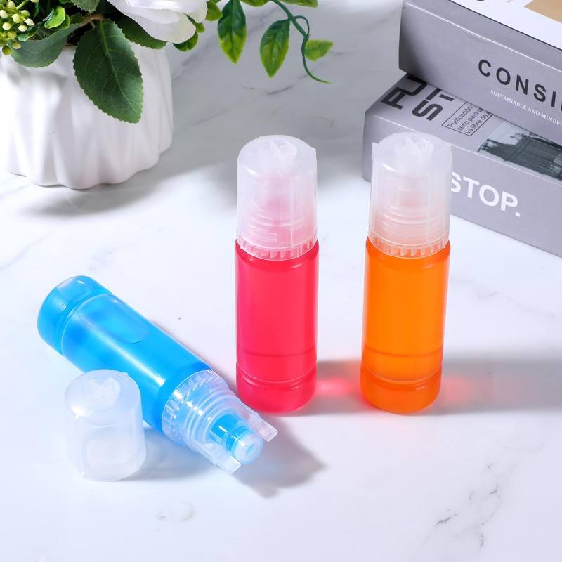 AojSup 36 Pieces 70ml Empty 502 Ink Refill Bottles Universal