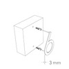 House Number "6" - 152 mm, Design House Number Made