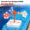 Pool Bird Deterrent Device, Floating Reflective Bird Deterrent Windmill 02