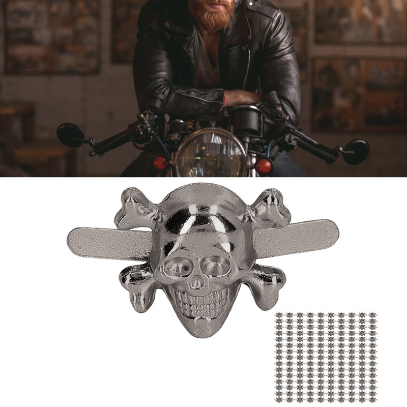 150 Pcs Skull Rivets Fashionable Gothic Style Beautiful Skull Stud
