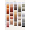 DMC Embroidery Thread Color Swatch Book with Real Swatch W100B