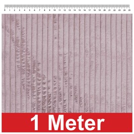 DreamRoots Cord Fabric Sold by the Metre Weight 380 g/m2 - Upholstery Fabric Cord Sold by the Metre 140 cm Wide - Furniture Fabric Sold by the Metre - Wide Cord Sold by the Metre