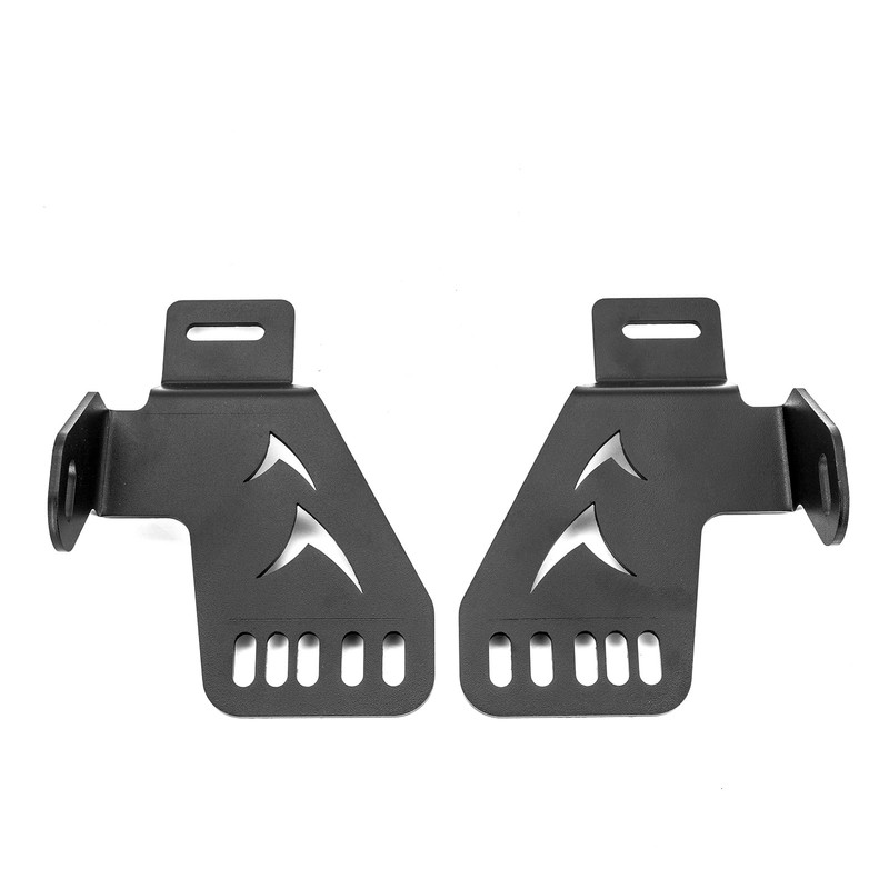 WeiSen Front Hidden Upper Grill Light Bar Mounting Brackets for