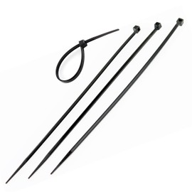 XScorpion CT-4 Wire Ties Zip Ties 4" 1000 Pieces Per Bag, Black