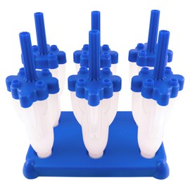 Tovolo Blue Rocket Pops - Set of 6