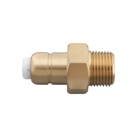 Create idea 1Pc 3/8inch NPT Thermal Relief Valve 140° F 8 GPM Brass Valve for Pressure Washer Pump Gold