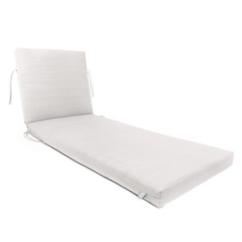Sherry Kline Sunrise Indoor/Outdoor Chaise Lounge, 24"x72", Eggshell