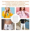 6pcs Rope Threader Clip, 2 Designs Drawstring Tool for Hoodie/Pants/Trousers/Elastic/Waistband/Shorts