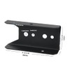 2x4 Galvanized Black Fence Brackets for Wood, Carbon Steel Fence