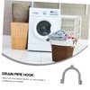 U-Shape Drain Hose Guide Hanging Rack Washer Drain Hose Hook