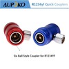 Aupoko R1234yf Quick Couplers, High/Low Side R1234YF Manual Couplers Connector