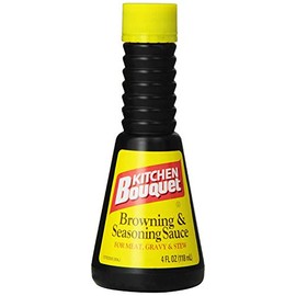 Kitchen Bouquet Browning and Seasoning Sauce 3 (three) 4-Ounce Bottles