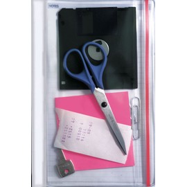 Resealable Sleeve Insert for Desk Sized Personal Organiser with 7 Ring Mechanism