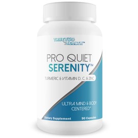 Pro Quiet Serenity - Mood Support Supplement - Natural Stress Relief Formula - Help Calm The Mind & Body - Promote Relaxation - Mood Balance Supplement for Men & Women