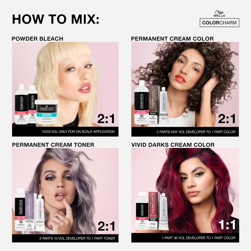 COLORCHARM Powder Hair Lightener | Up to 7 Levels of