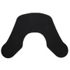 Short Length Hair Cutting Cape Waterproof Silicone Barber Hair Cape