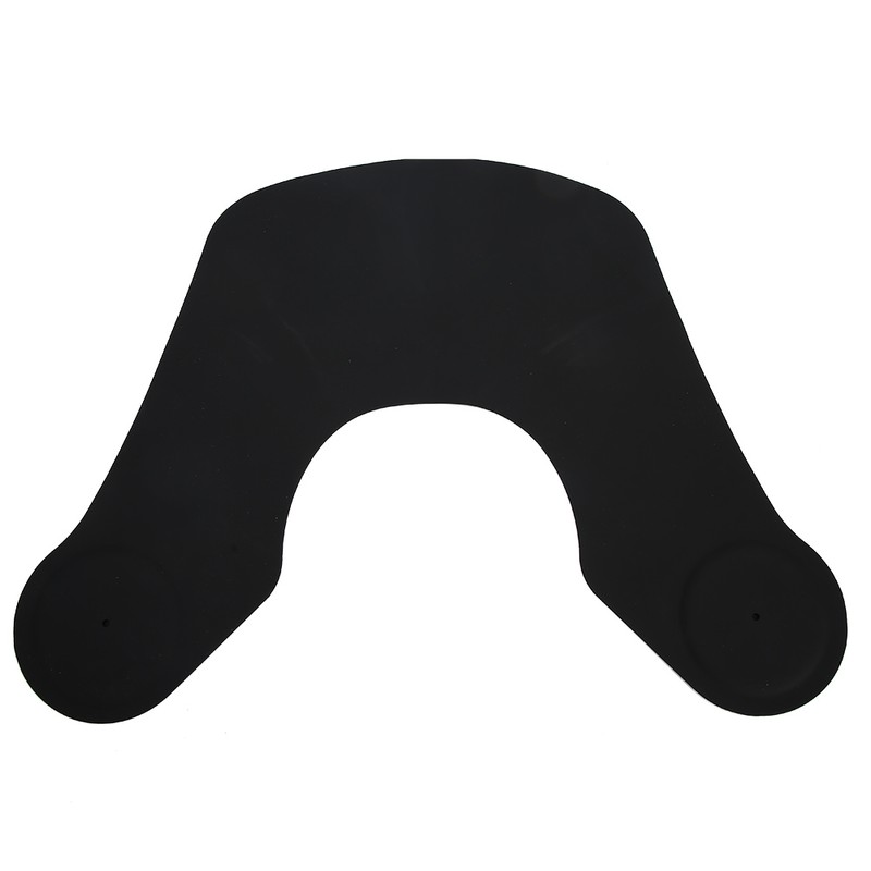 Short Length Hair Cutting Cape Waterproof Silicone Barber Hair Cape