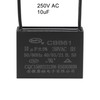 uxcell Ceiling Fan Capacitor CBB61 10uF 250V AC 2 Wires