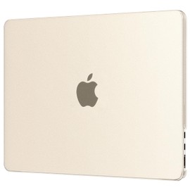 EooCoo Compatible with MacBook Air 13 inch Case M4 2026 2025-2022 M3 M2 A3240 A3113 A2681, Matte Scratch Resistant Protective Hard Shell Cover Compatible for MacBook Air 13.6 inch Case, Starlight