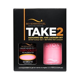 BIO SEAWEED BEBIO matching gel and lacquer set sweetie #33