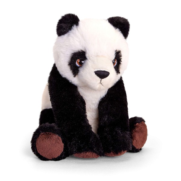 Keeleco SE6122 Plush Toy Panda 18 cm Recycled Materials Eyes