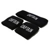 Funny Guy Mugs Captain Unisex Sweatband Set (3-Pack: 2 Wristbands