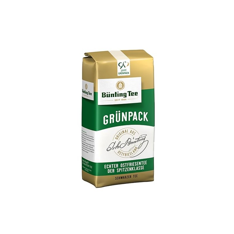 Bünting Tea Green Pack Real East Frisian Tea - Loose