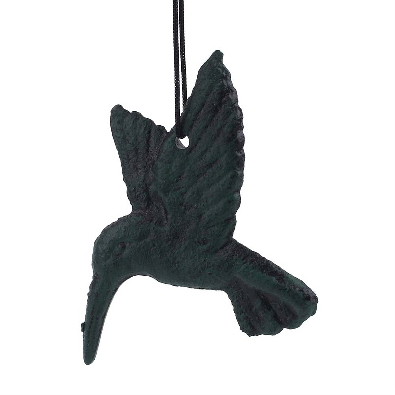 Metal Bird Shaped Hanging Wind Chime Home Garden Backyard Decoration